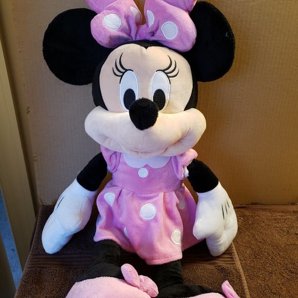 Disney Toys Disney Large Plush Minnie Mouse Stuffed Animal 24